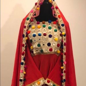 3 piece traditional dress